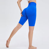 Nahtlose Yogahose, hohe Taille, Hüftlift, Fitness-Shorts, Sport, schnelltrocknend, Yoga-Shorts mit nacktem Gefühl
